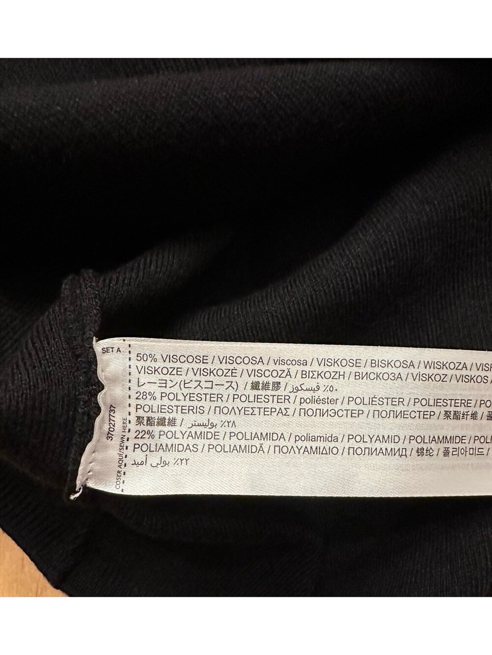Women’s mango black sweater - Picture 7 of 7